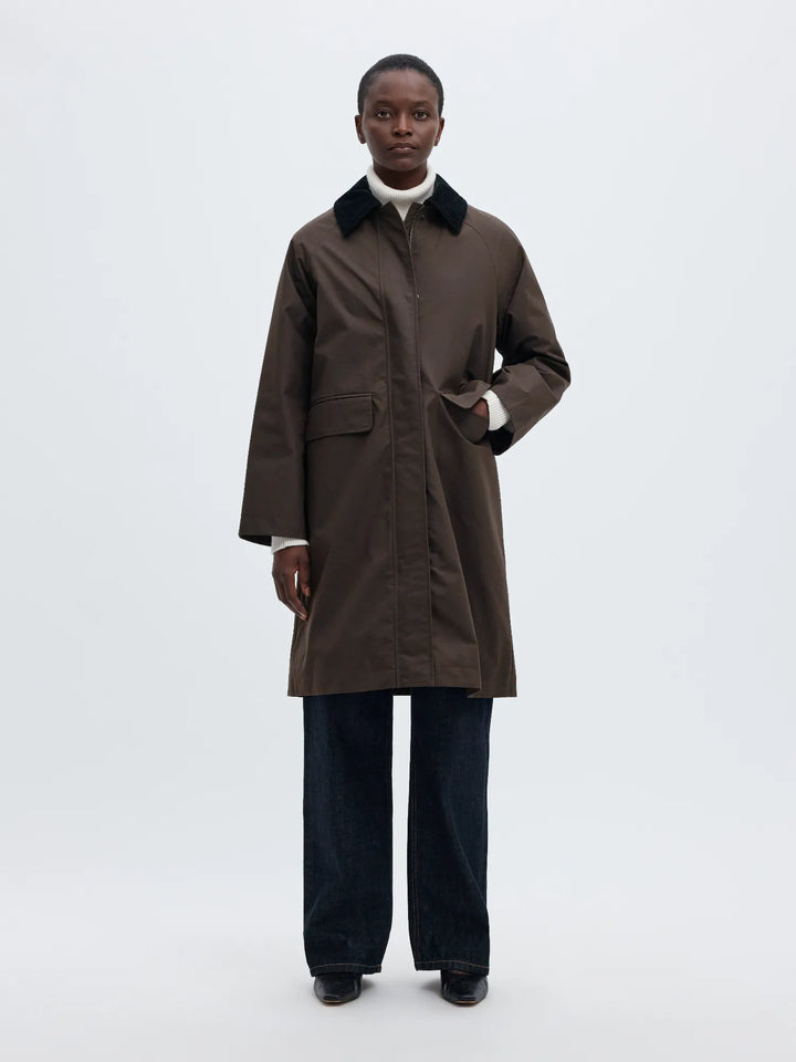 Wilma Waxed Coat Delicioso