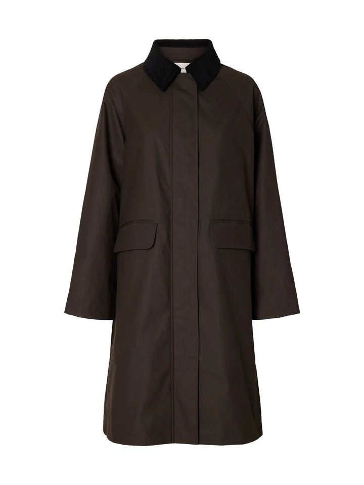 Wilma Waxed Coat Delicioso