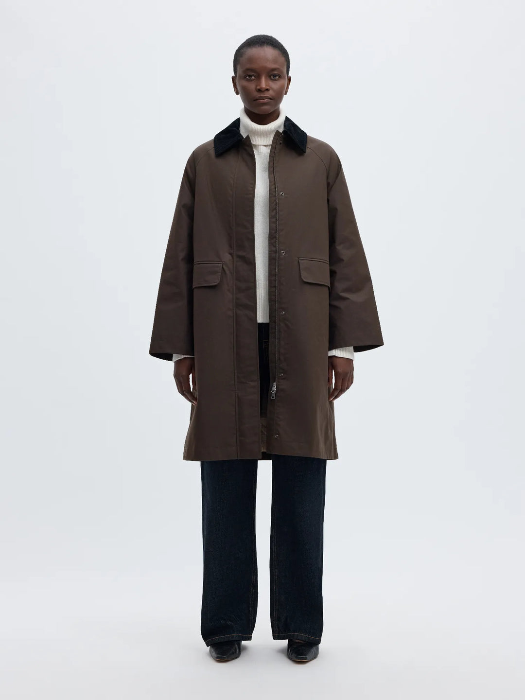 Wilma Waxed Coat Delicioso