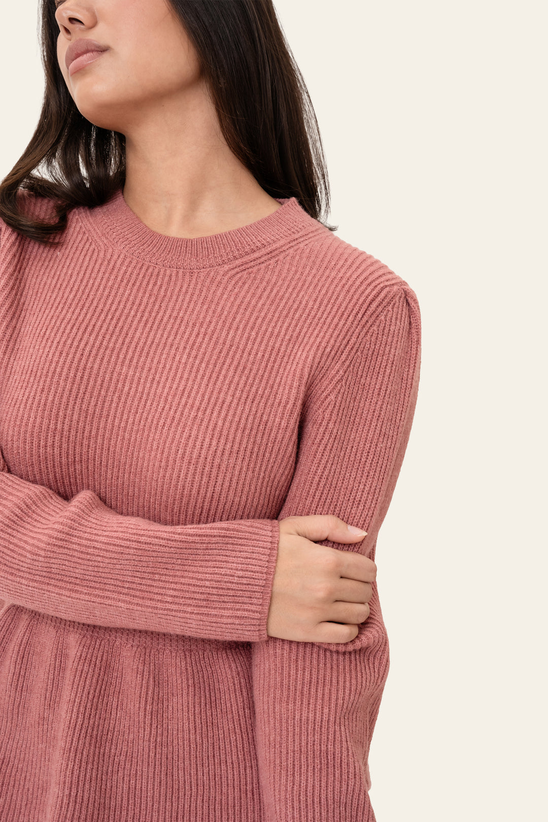 Sara Sweater Dusty Rose
