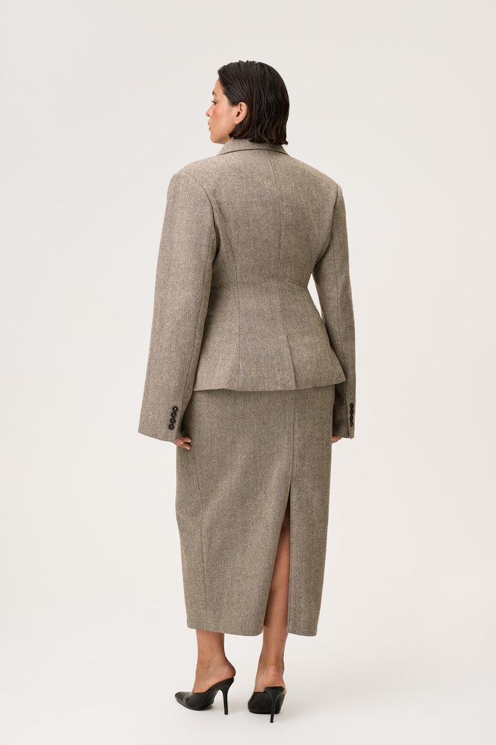 Bristol Skirt Beige Melange