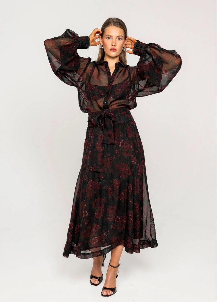 Vanja Skirt Black Romance