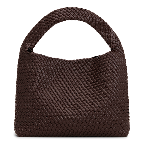 Woven Daily Shopper + Pouch Brown