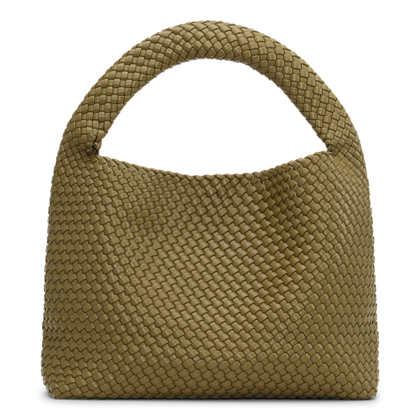 Woven Daily Shopper + Pouch Green