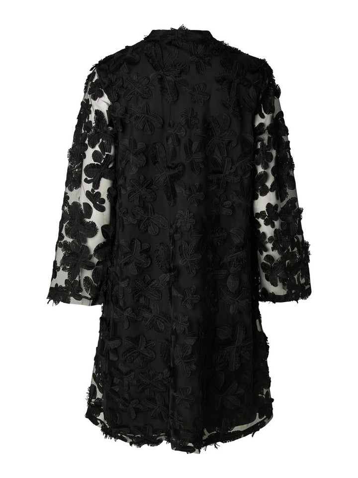 Karly 7/8 Short Dress Black