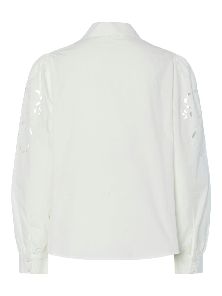 Emru Ls Shirt Star White