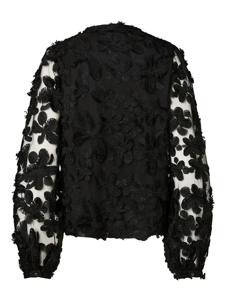 Karly Ls Shirt Black