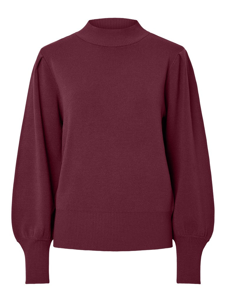 Fonny Ls Knit Pullover Fig