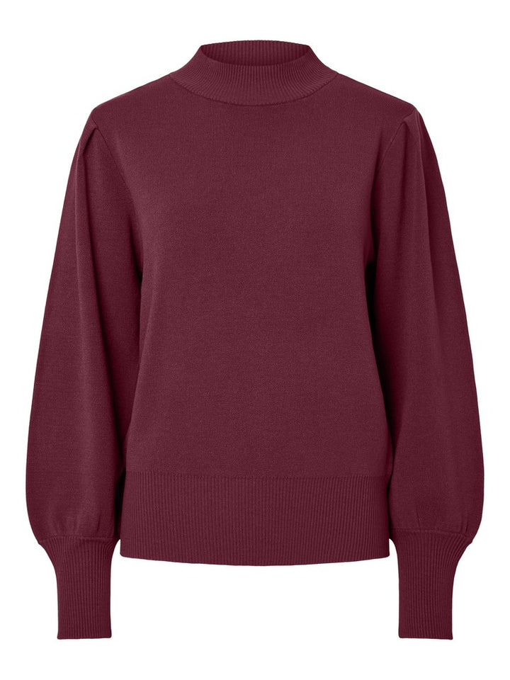 Fonny Ls Knit Pullover Fig