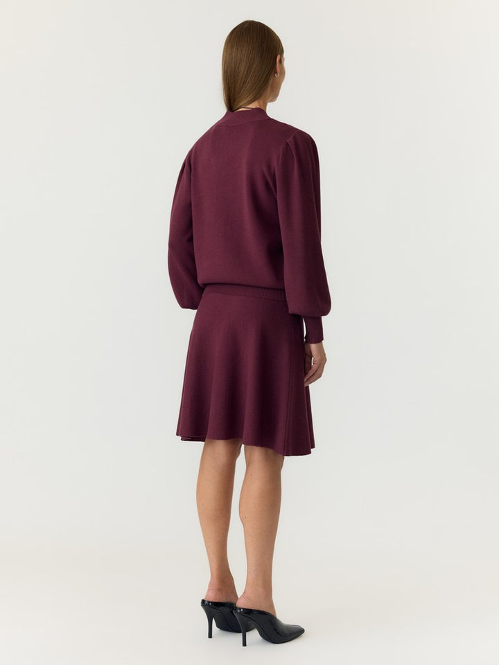 Fonny Ls Knit Pullover Fig