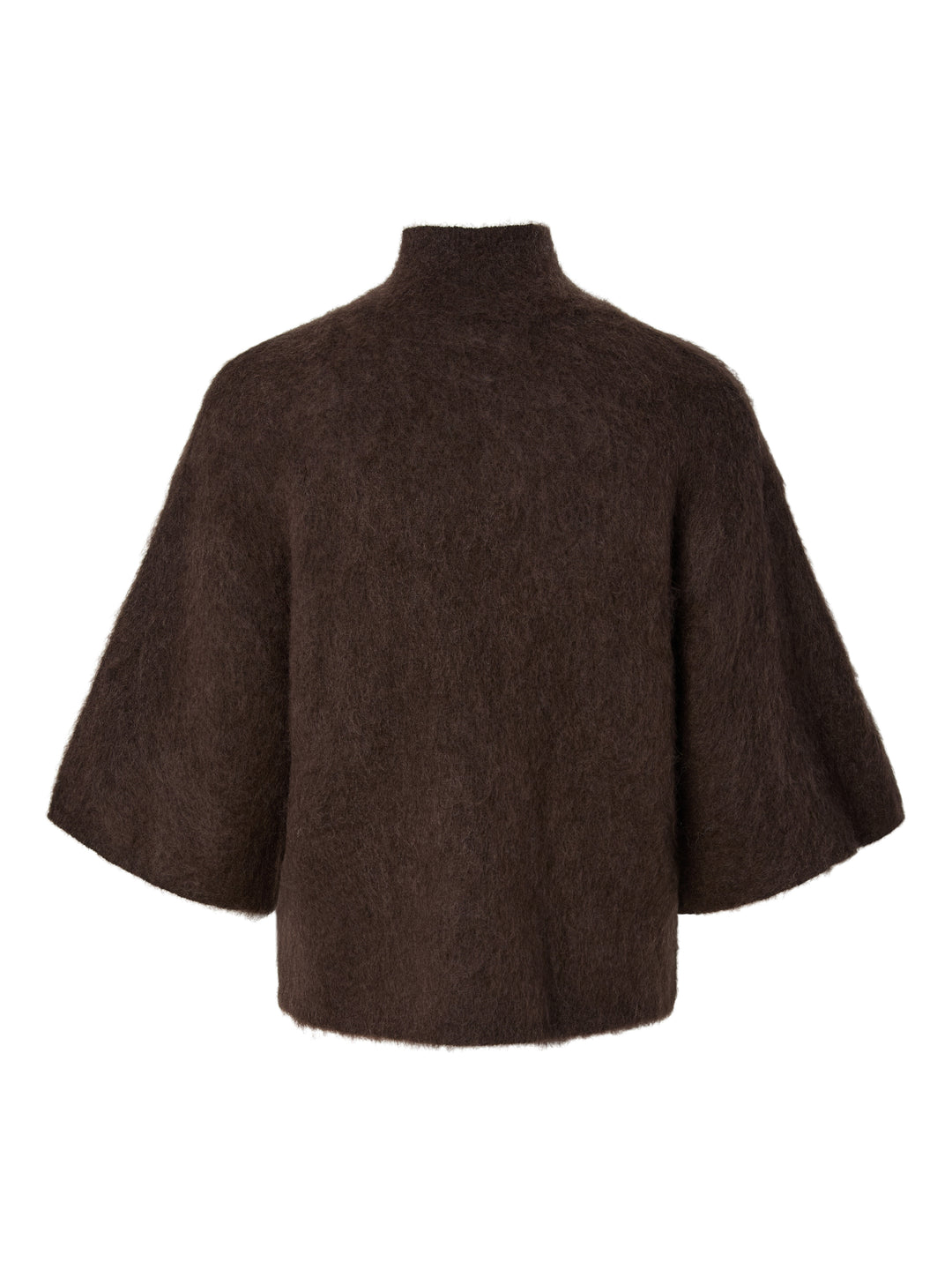 Tilde 2/4 Mohair Blend Knit Pullover Mole Melange