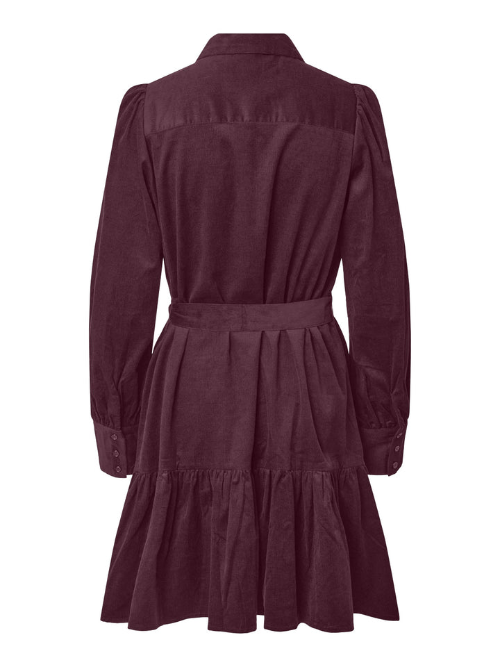 Cora Ls Shirt Dress Fig
