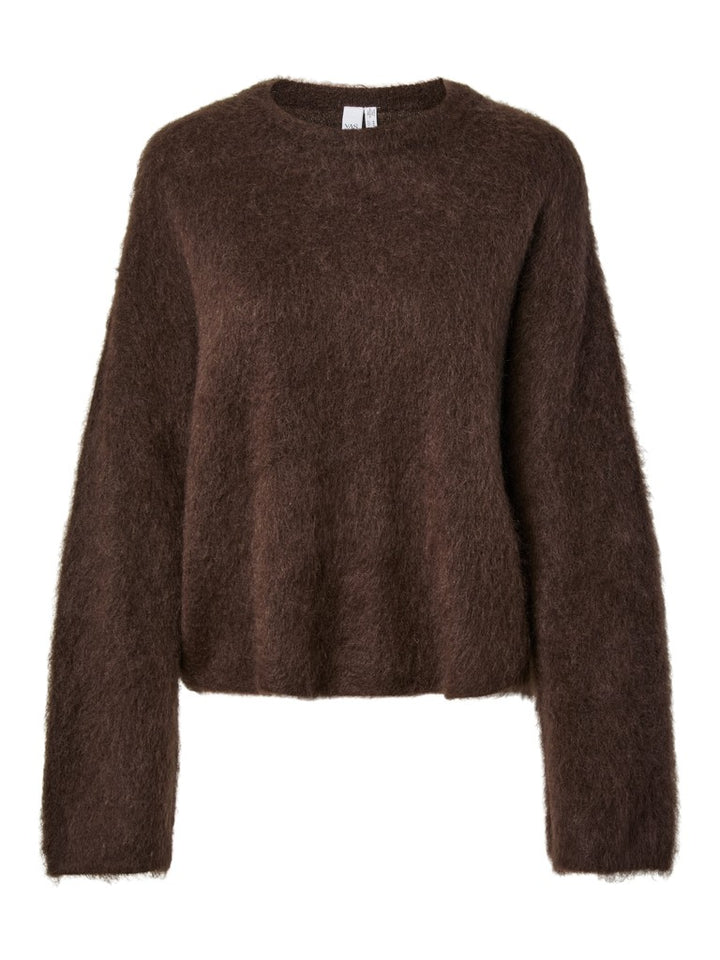 Tilde Ls Mohair Blend Pullover Mole Melange