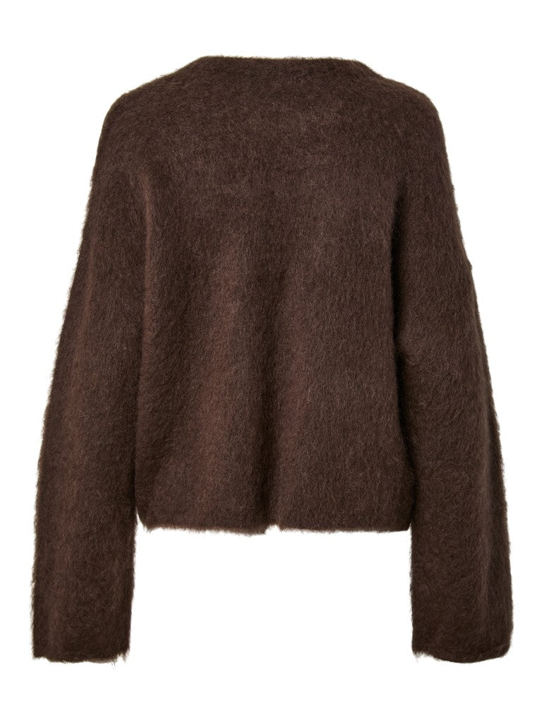 Tilde Ls Mohair Blend Pullover Mole Melange