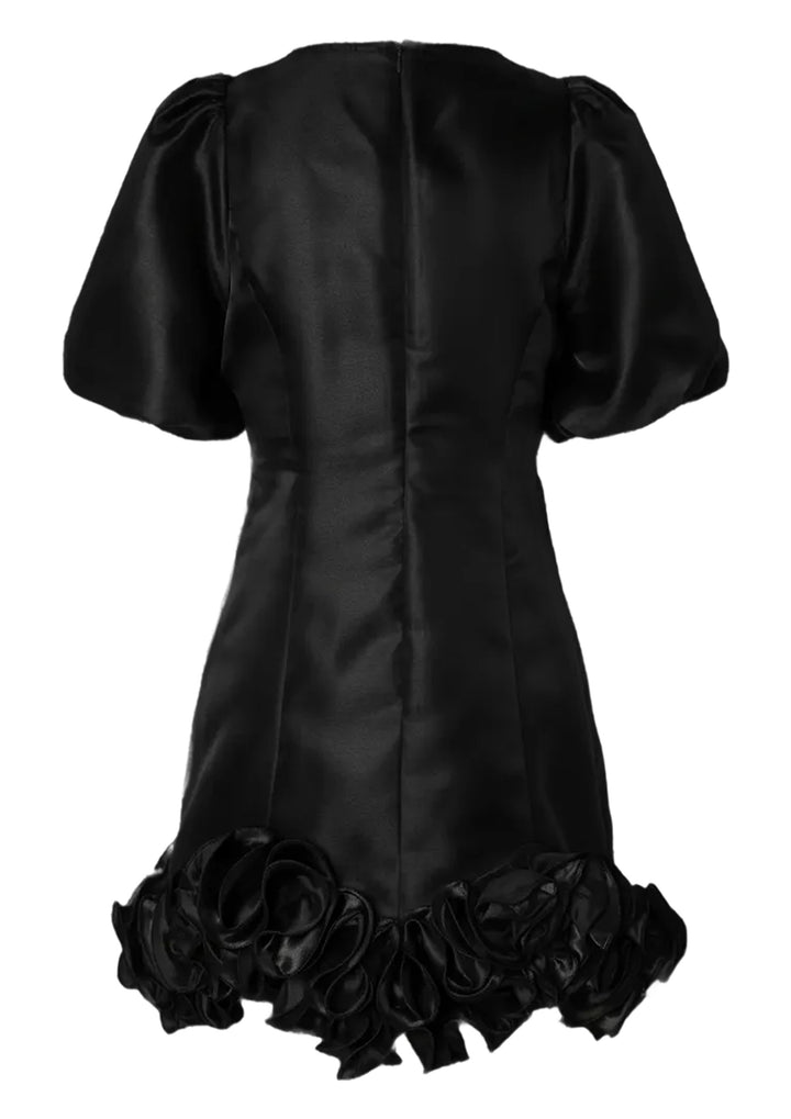 Elina Wave 2/4 Dress Black