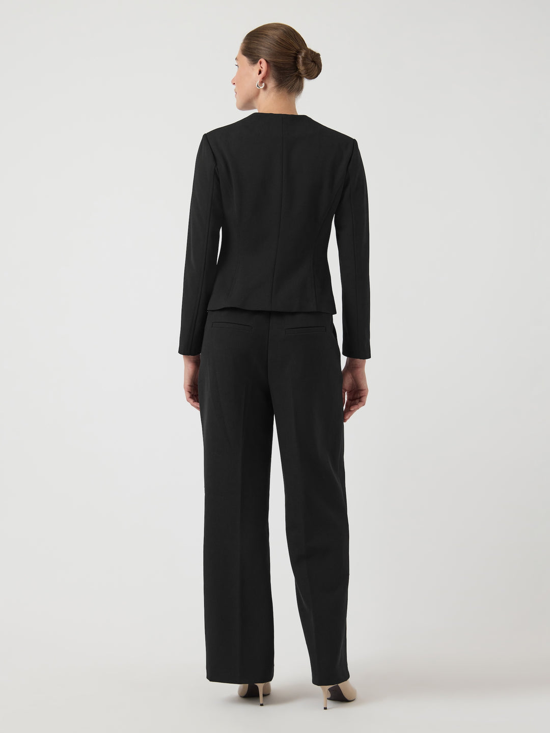Favo Ls Blazer Top Black
