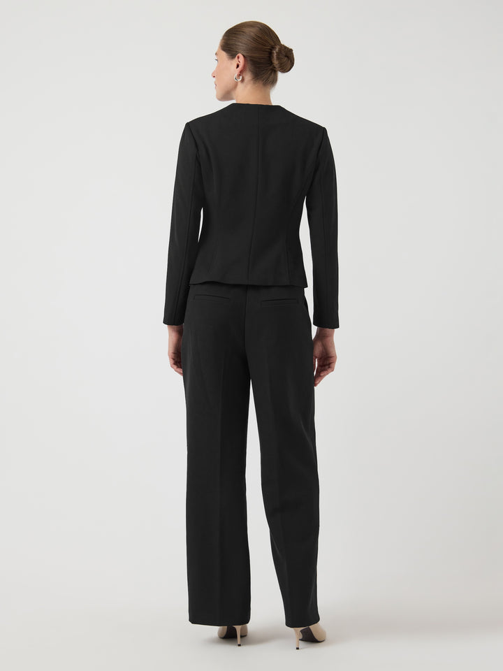 Favo Ls Blazer Top Black
