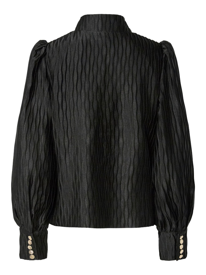 Ripple Ls Shirt Black