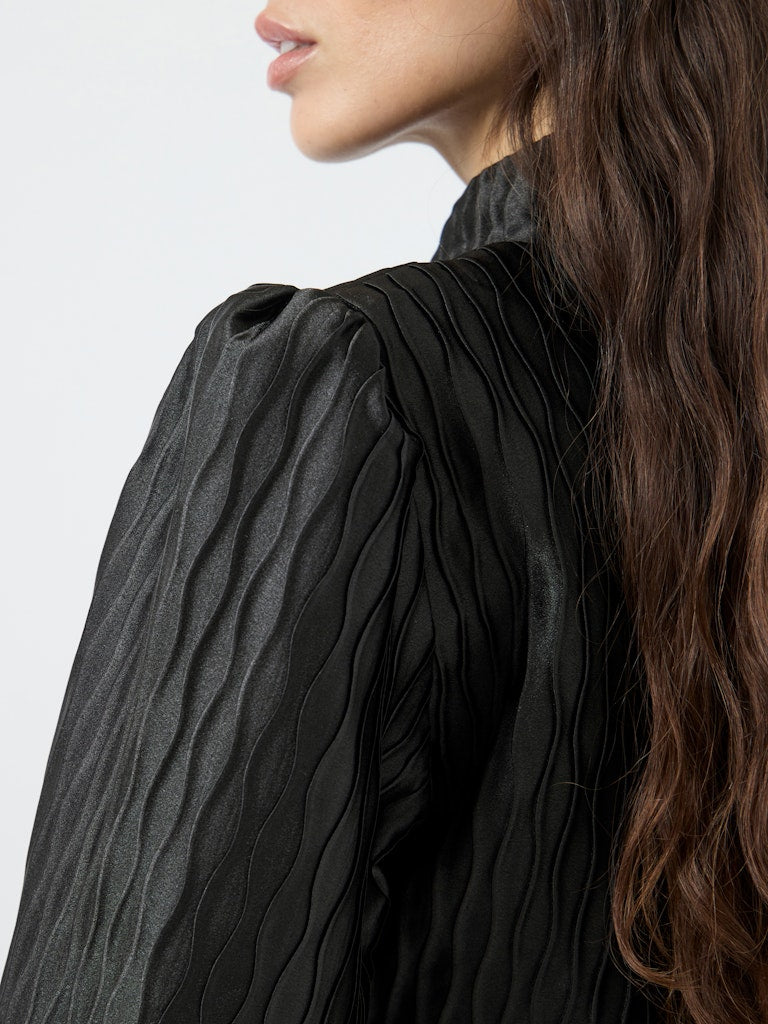 Ripple Ls Shirt Black