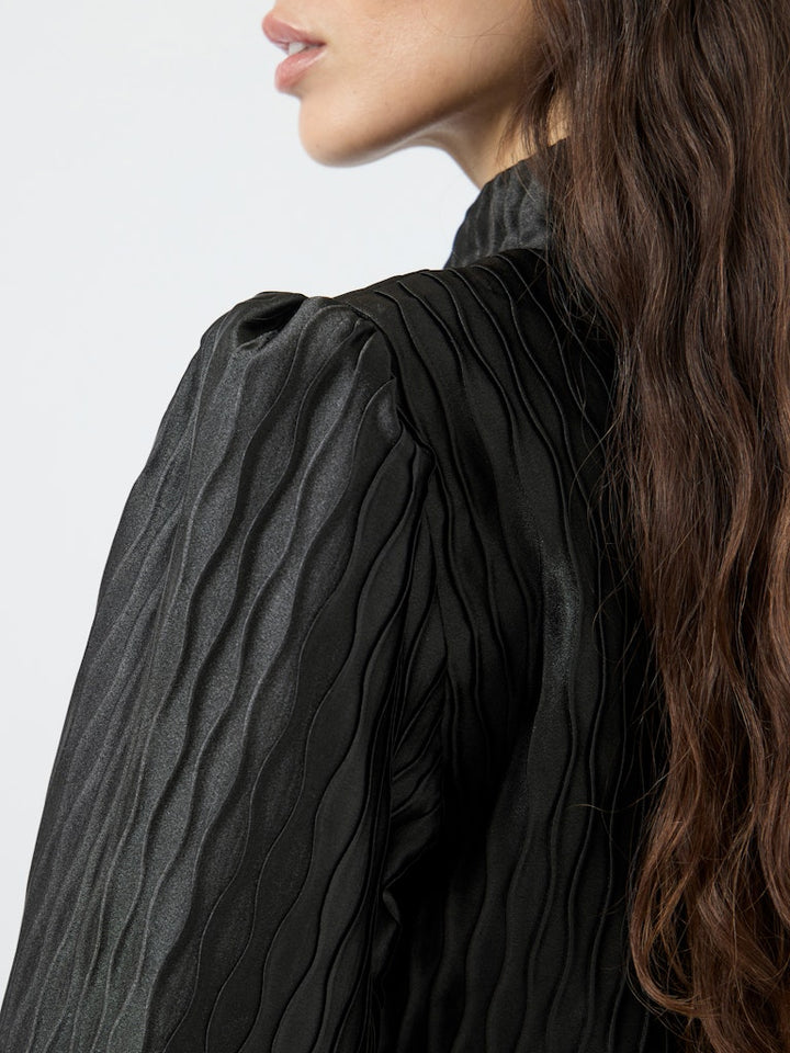 Ripple Ls Shirt Black