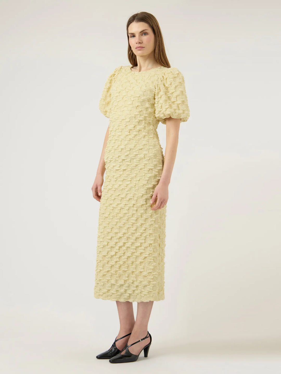 Miamaja 2/4 Long Dress Anise Flower