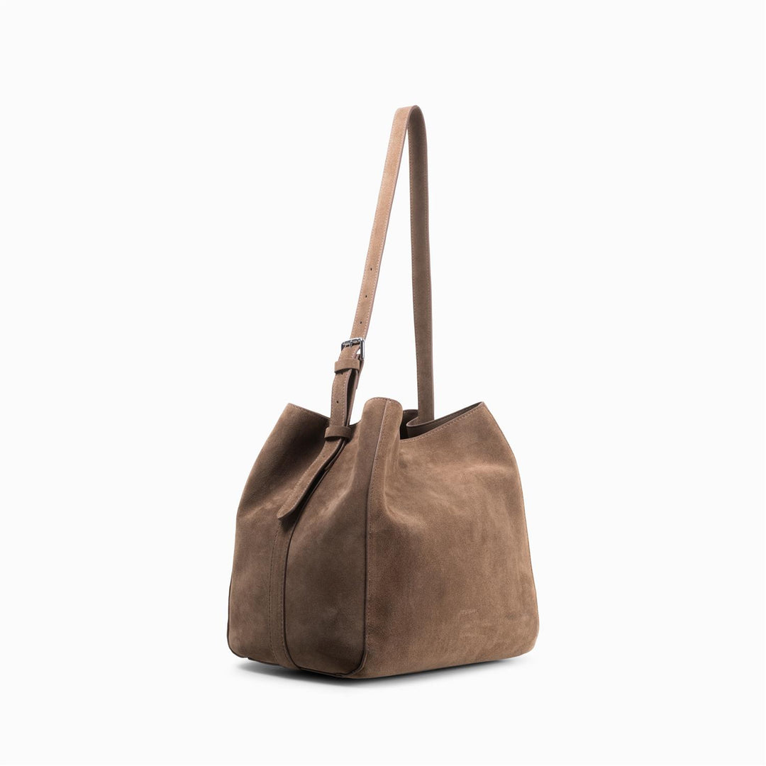 Sac Medium Suede Canguro
