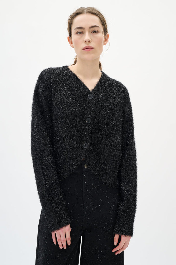 Aaliaiw Bacca Jeans Black Shattered Stones | Bukser | Smuk - Dameklær på nett