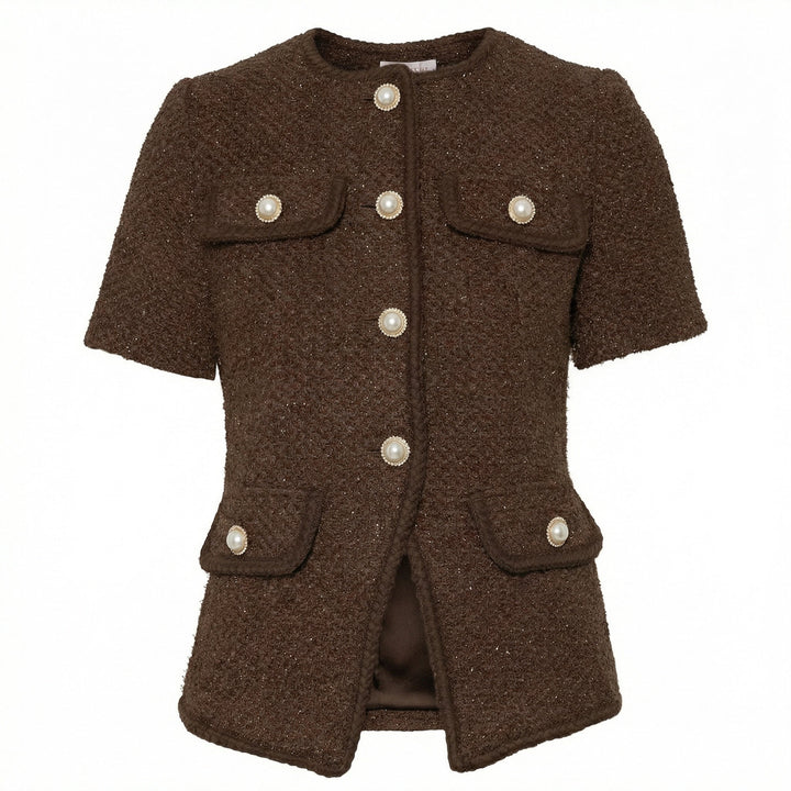 Abbot Top Espresso | Skjorter og bluser | Smuk