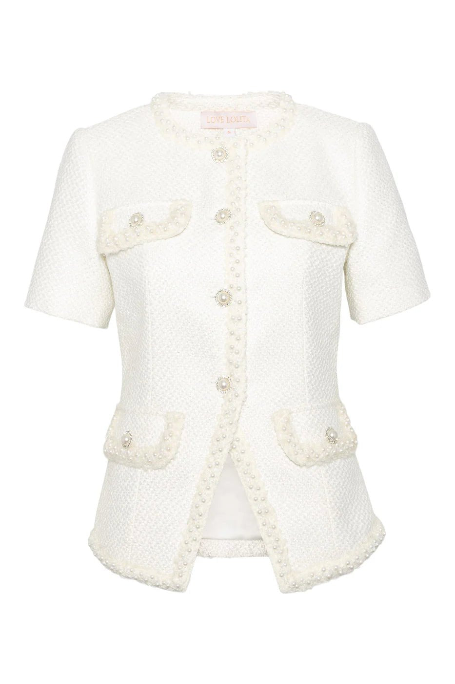 Abbot Top White | Skjorter og bluser | Smuk