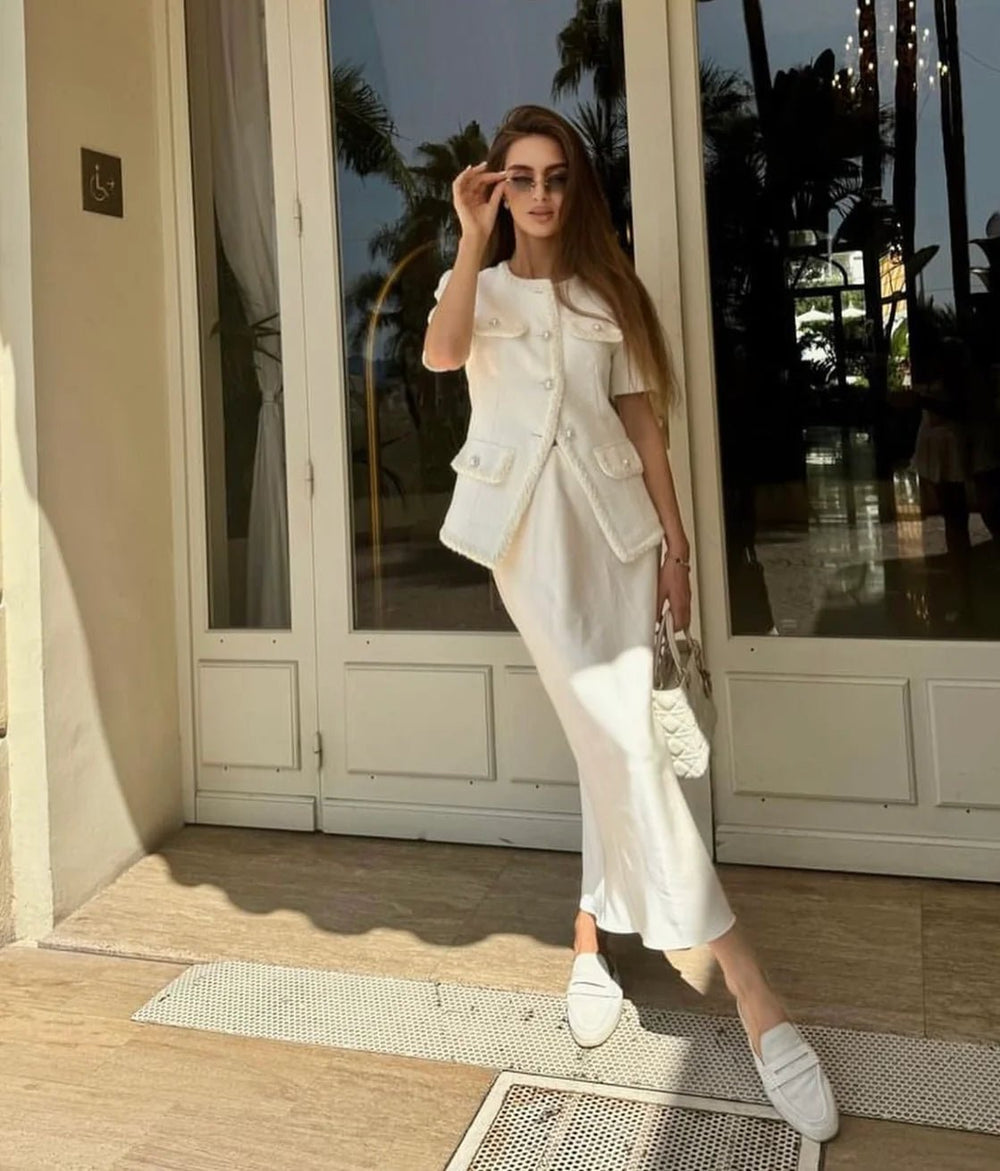 Abbot Top White | Skjorter og bluser | Smuk