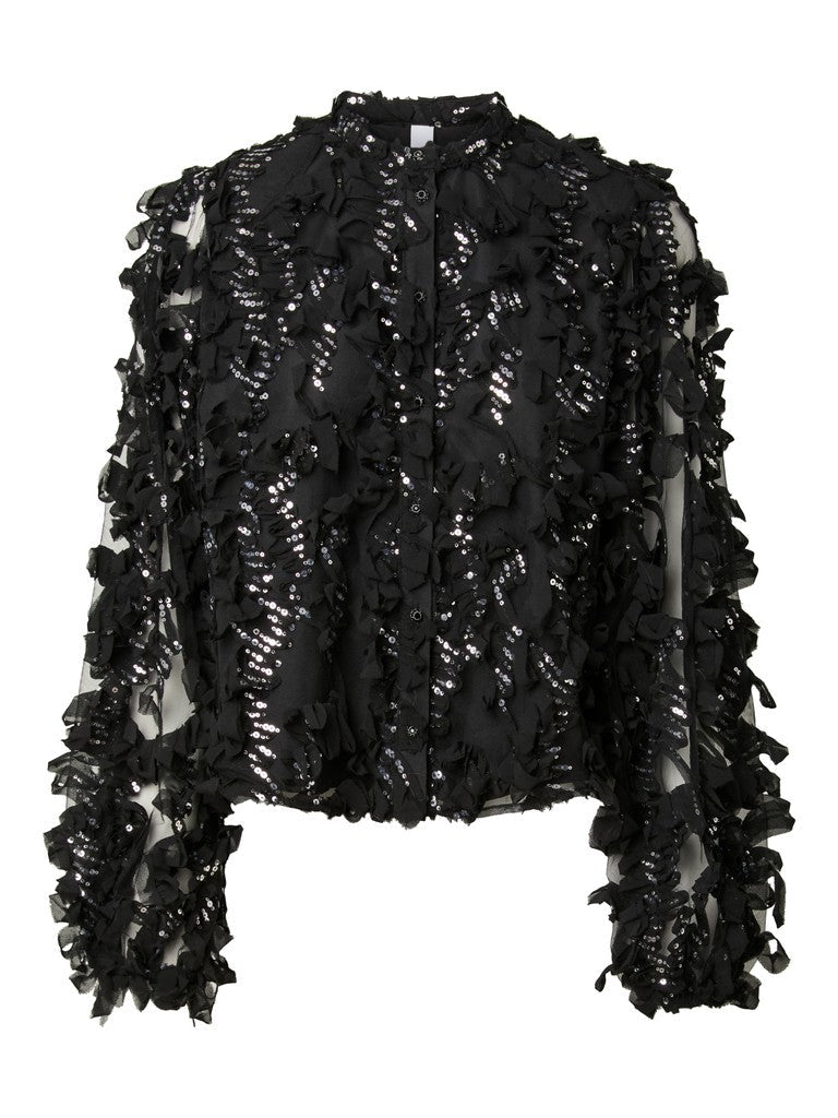 Abelone Ls Shirt Black | Skjorter og bluser | Smuk