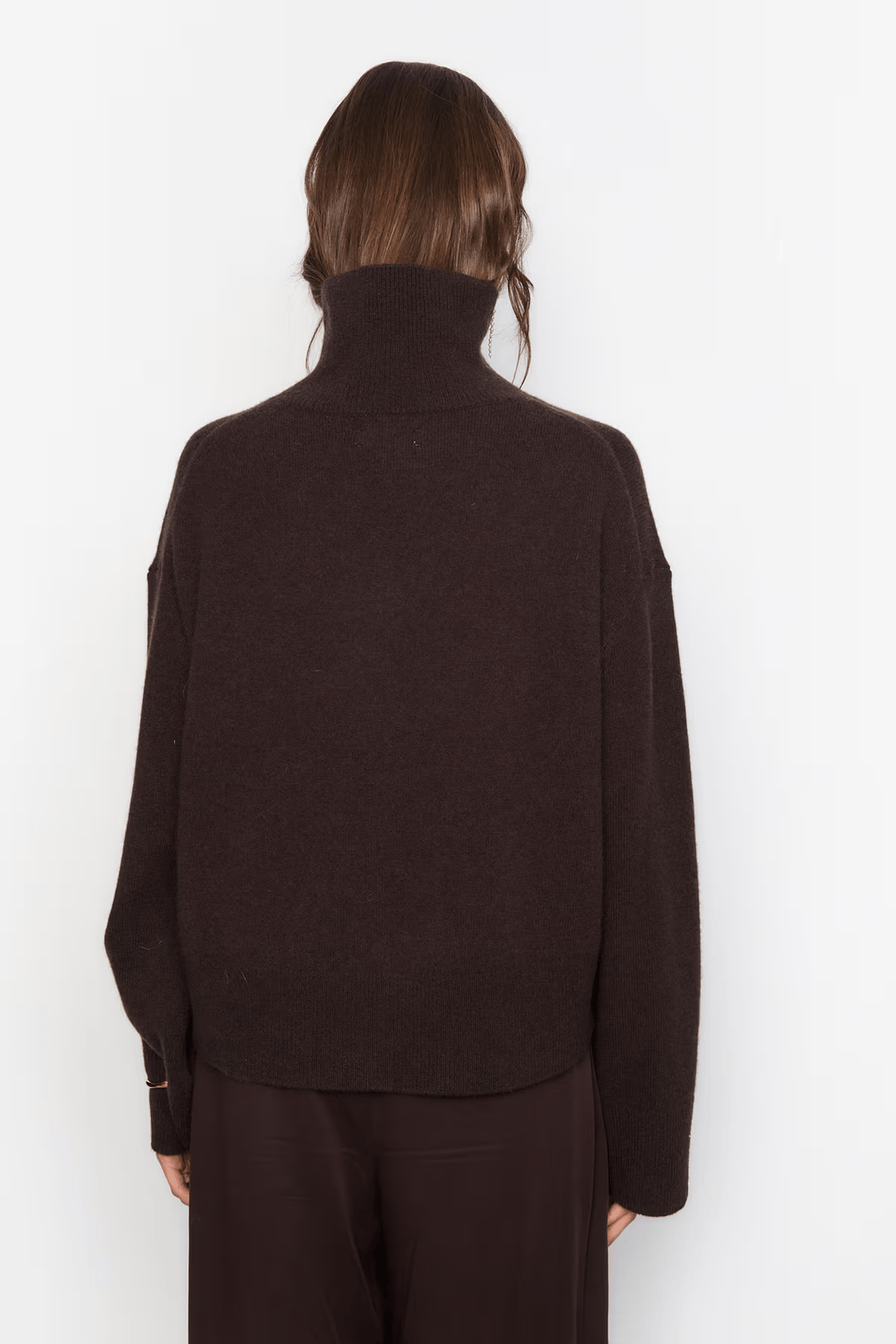 Abigail Knit Dark Brown | Genser | Smuk - Dameklær på nett