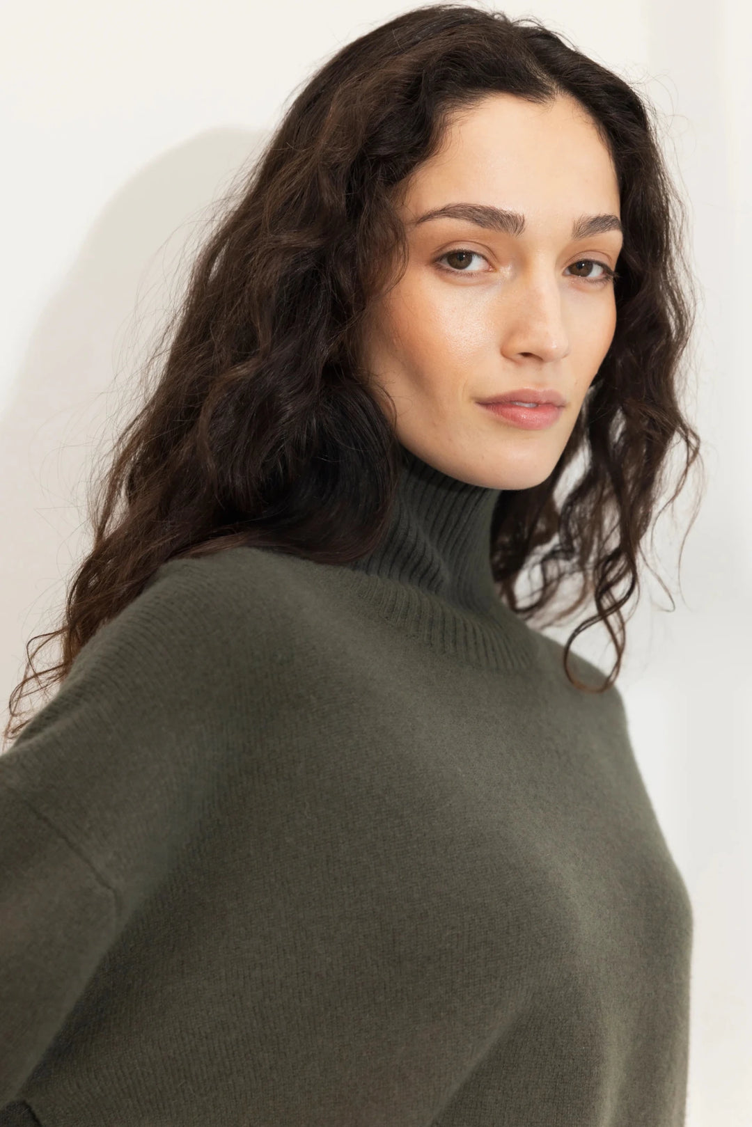 Abigail Knit Olive | Genser | Smuk