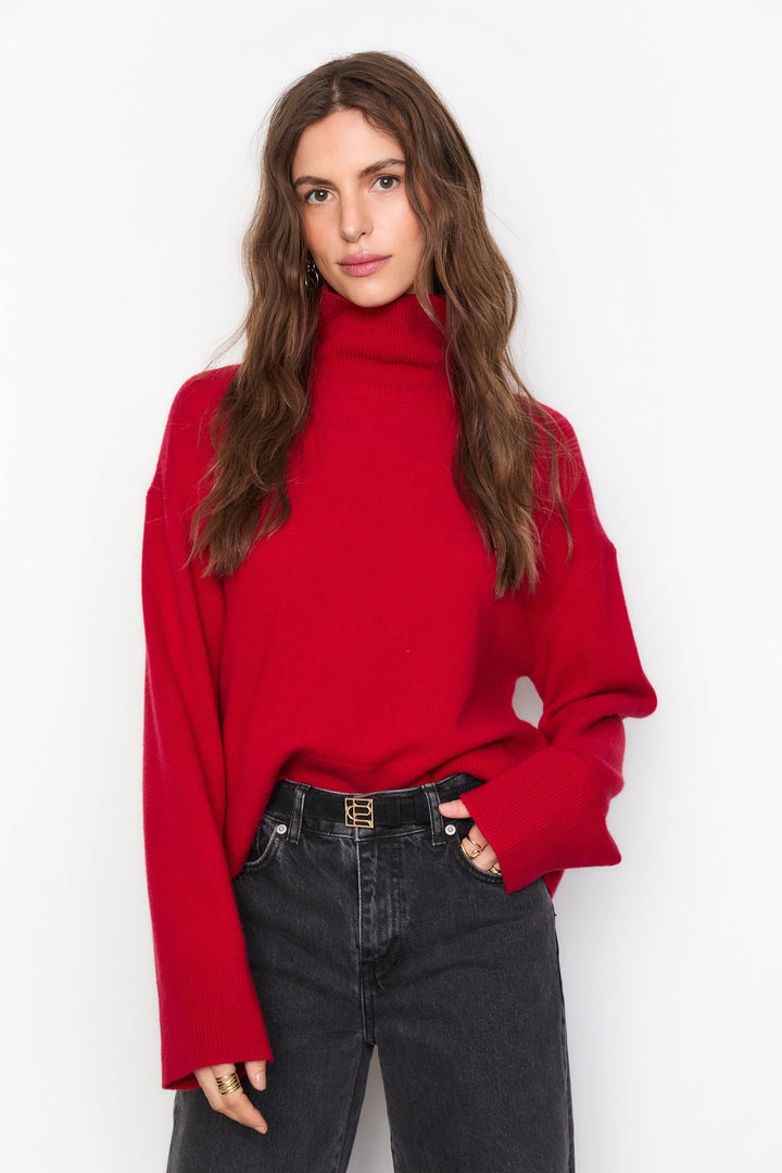 Abigail Knit Red | Genser | Smuk - Dameklær på nett