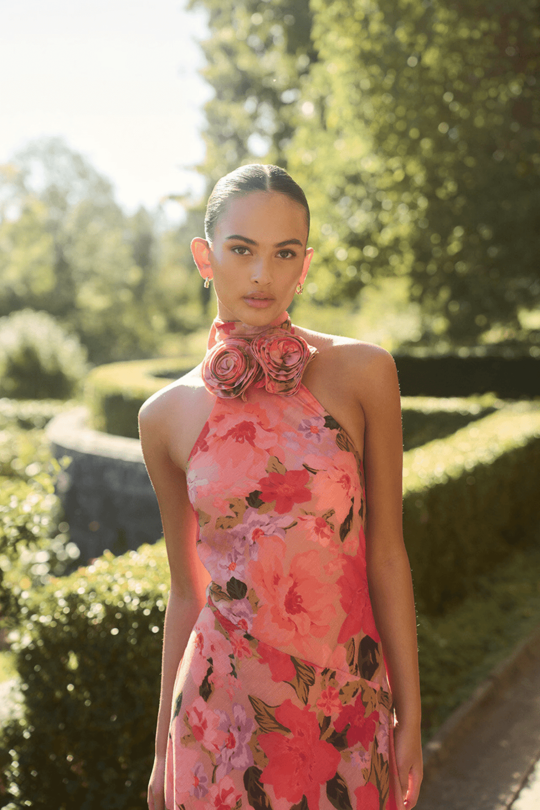Acacia Dress Flower Print | Kjoler | Smuk