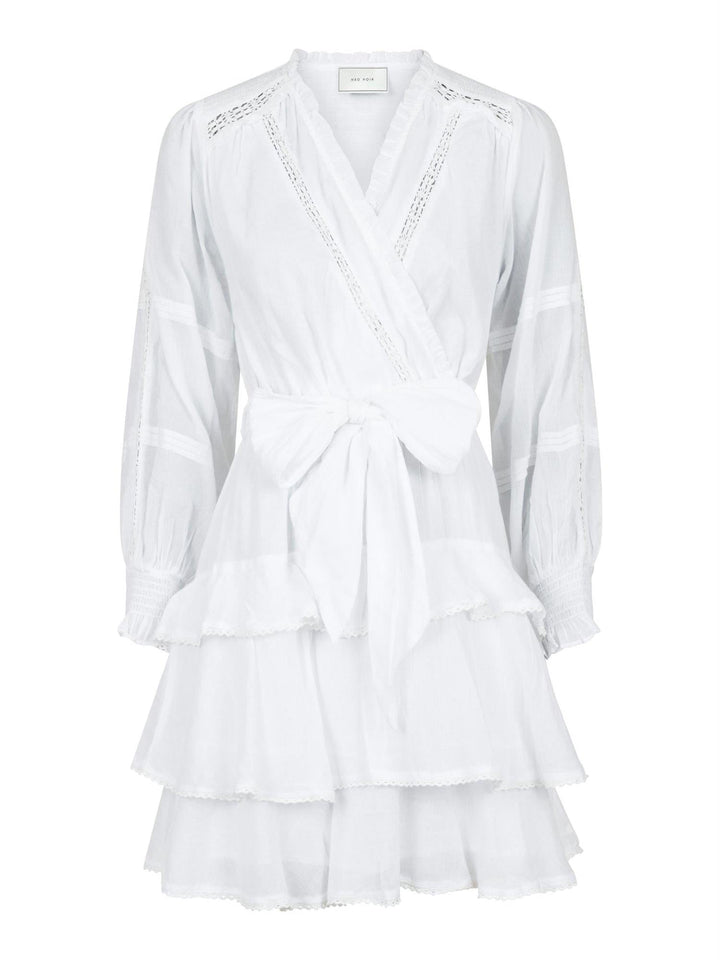 Ada S Voile Dress White | Kjoler | Smuk - Dameklær på nett