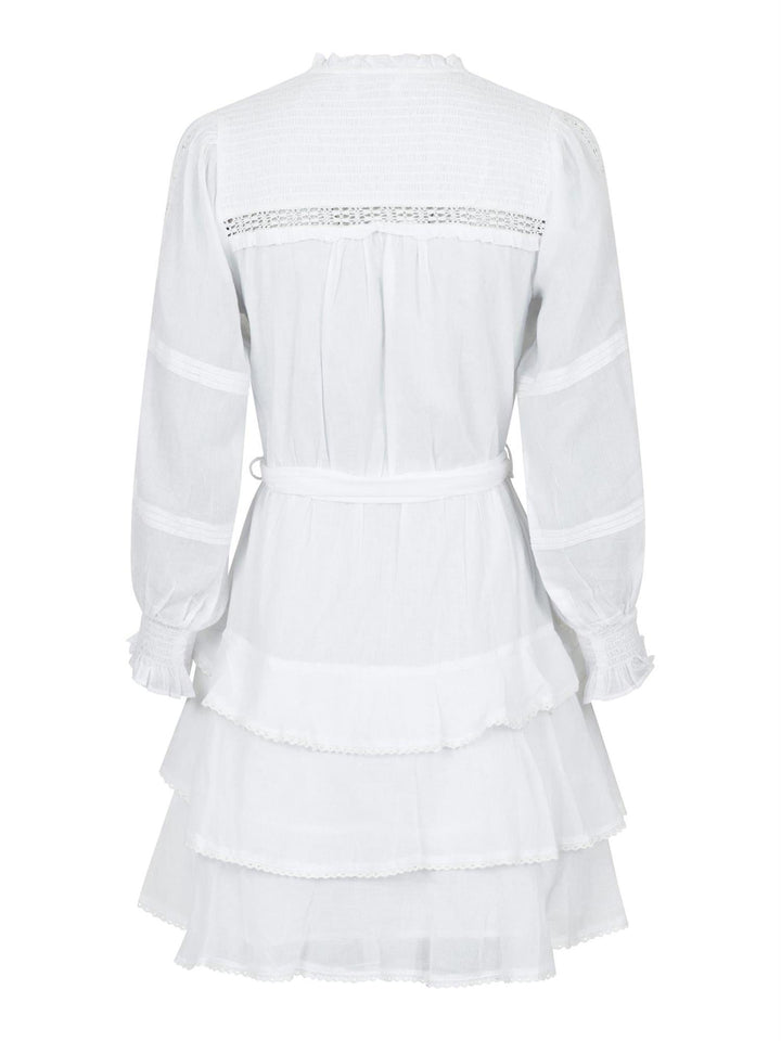Ada S Voile Dress White | Kjoler | Smuk - Dameklær på nett