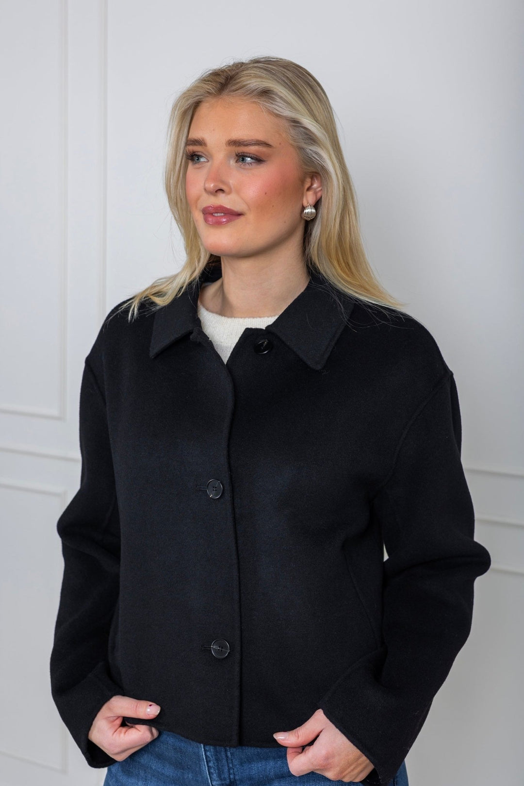 Adara Jacket Black | Yttertøy | Smuk - Dameklær på nett