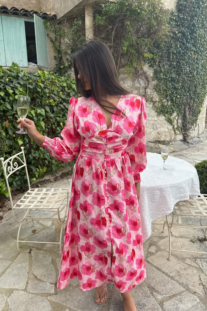 Adel Long Dress Pink Rose Blush | Kjoler | Smuk - Dameklær på nett