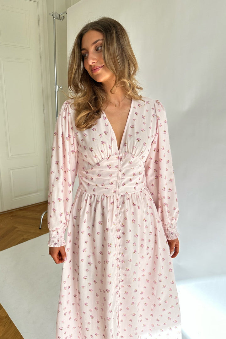 Adelic Long Dress Pink | Kjoler | Smuk - Dameklær på nett