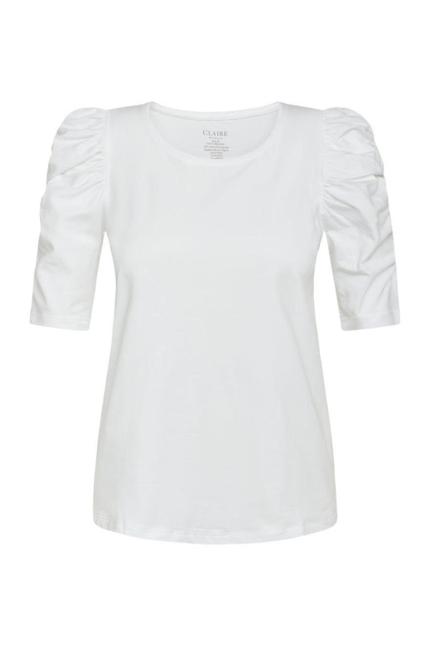 Adrienne-Cw T-Shirt White | Skjorter og bluser | Smuk - Dameklær på nett