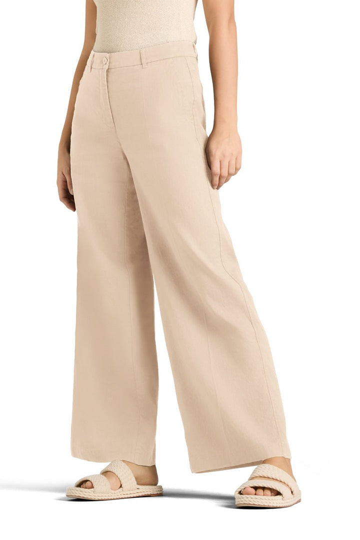 Adrienne Linen Pants Sandstorm | Bukser | Smuk