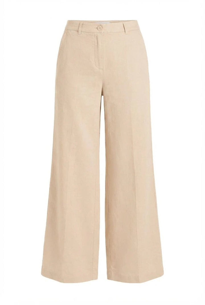 Adrienne Linen Pants Sandstorm | Bukser | Smuk