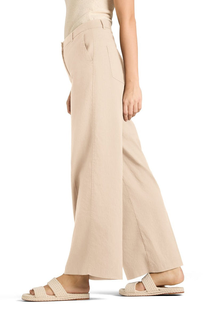 Adrienne Linen Pants Sandstorm | Bukser | Smuk