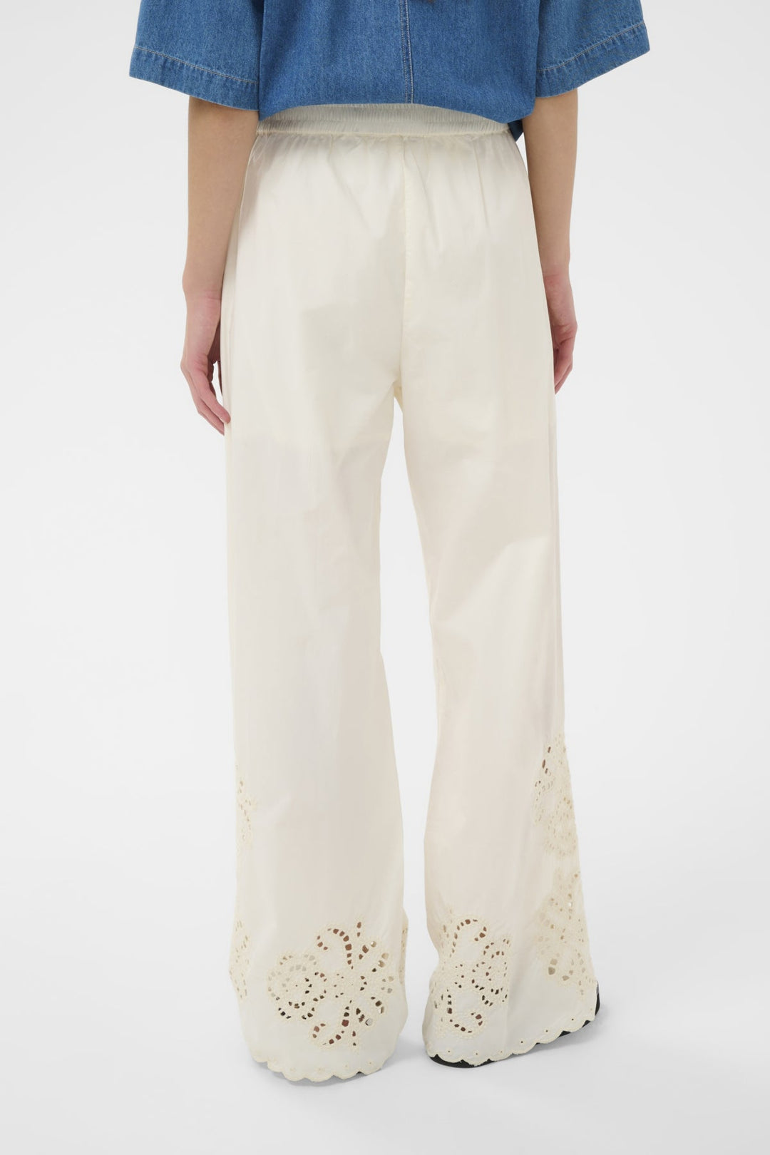 Agnethe Pants Whisper White | Bukser | Smuk