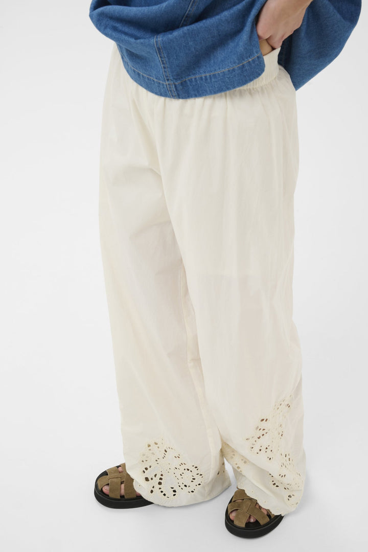 Agnethe Pants Whisper White | Bukser | Smuk
