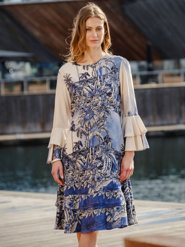 Ahloa Dress Shaded Blue | Kjoler | Smuk
