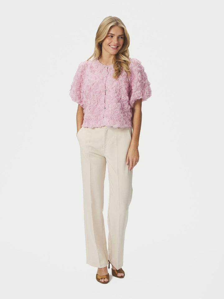 Aisa Flower Blouse Rose | Skjorter og bluser | Smuk