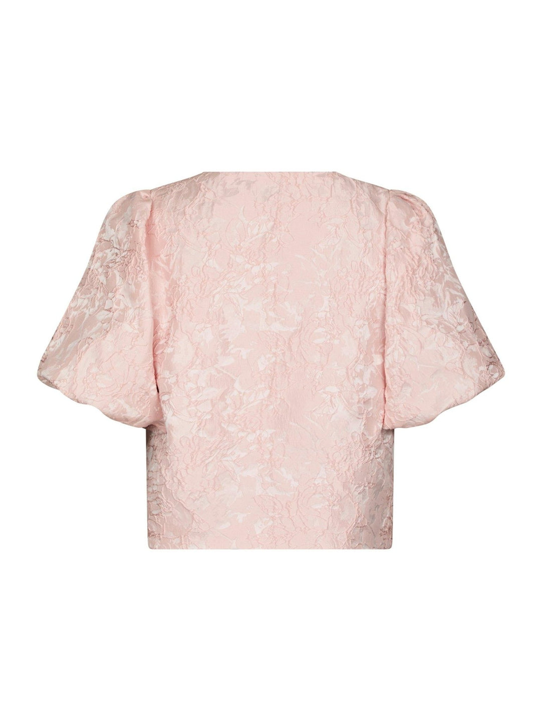 Aisa Soft Brocade Blouse Light Pink | Skjorter og bluser | Smuk