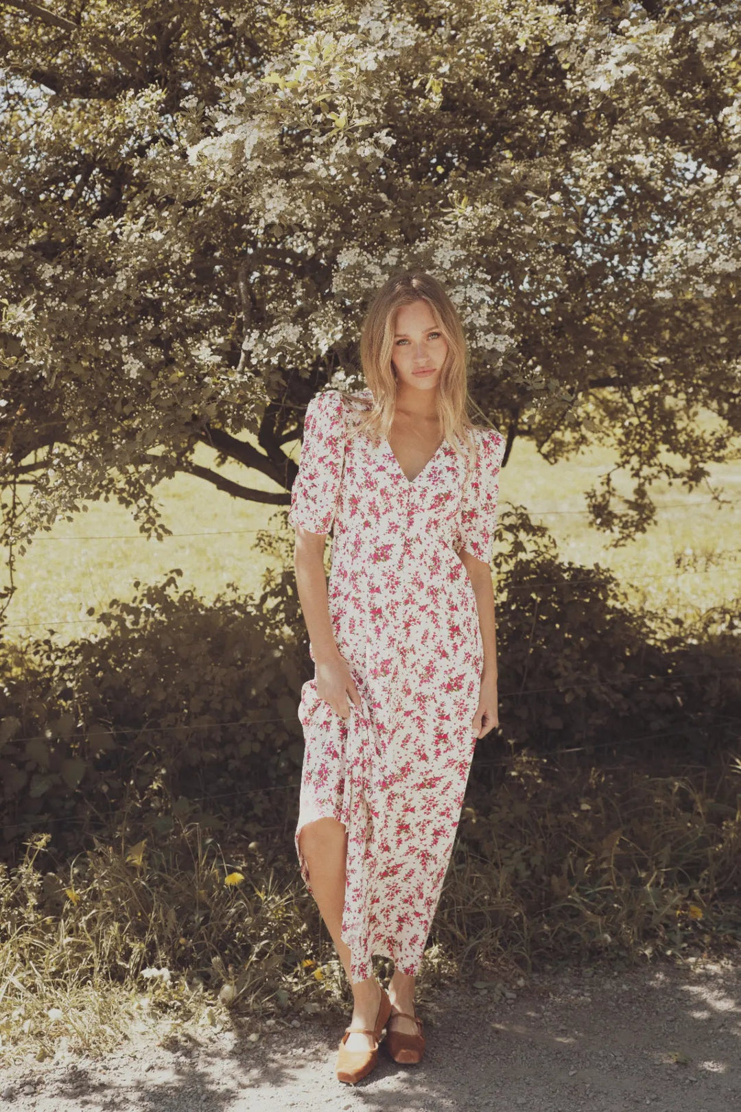 Aivy Dress Berry Print | Kjoler | Smuk